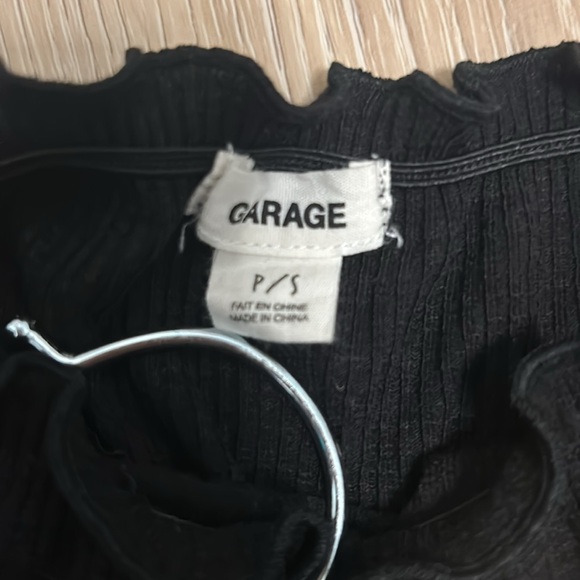 Black off shoulder top - Picture 2 of 2